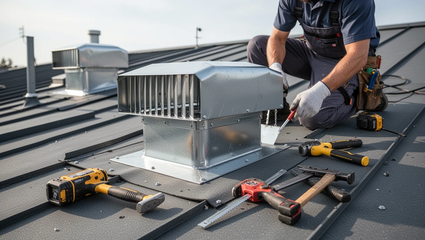 Roof Ventilation Installation
