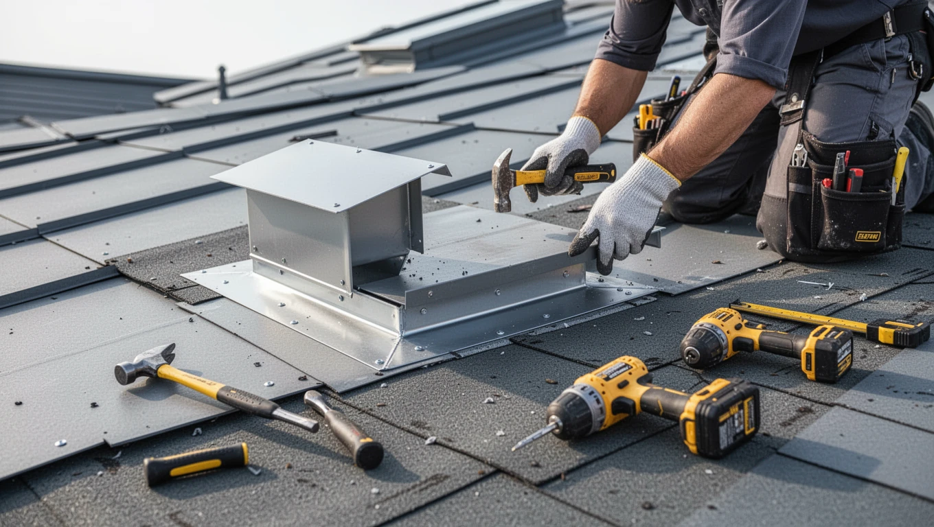 Ridge Vent Installation